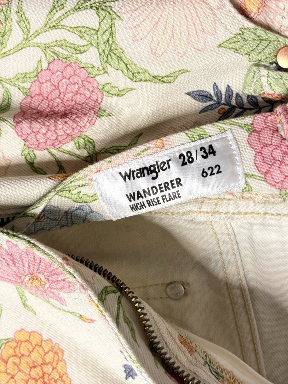 Wrangler Wanderer 626 High-Rise Flare Jeans | Women's W28 L34 - Picture 3 of 4